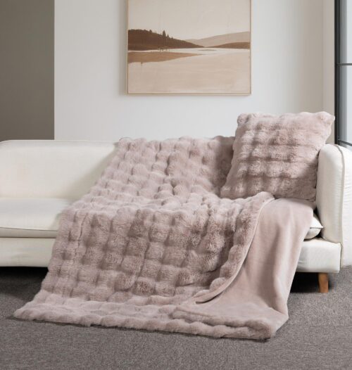 Fausse fourrure & Microfibre grand luxe