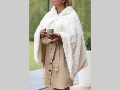 Cape avec boutons
